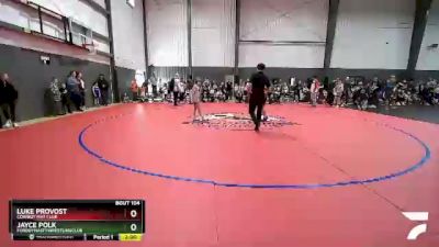 74 lbs Round 1 - Jayce Polk, FordDynastyWrestlingClub vs Luke Provost, Cowboy Mat Club