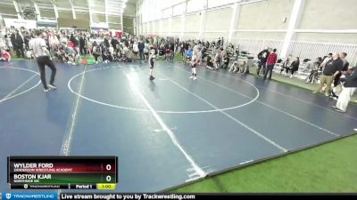 63 lbs Cons. Round 2 - Boston Kjar, Northside WC vs Wylder Ford, Sanderson Wrestling Academy