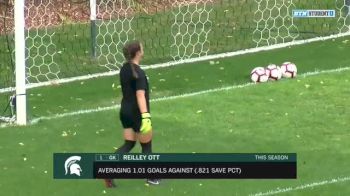 2018 Ohio St vs Michigan St | Big Ten Women's Soccer