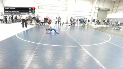 126 lbs Cons. Round 4 - Gage Snook, Syracuse Wrestling Club vs Joseph Salazar, Sanderson Wrestling Academy