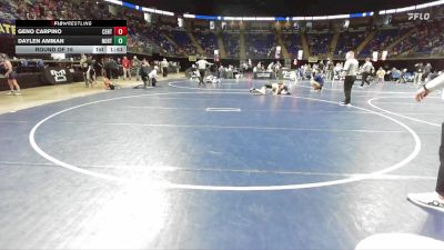 85 lbs Round Of 16 - Geno Carpino, Central Bucks vs Daylen Amman, North Hills