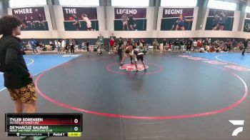 126 lbs Cons. Round 1 - De`Marcuz Salinas, Heart And Pride Wrestling Club vs Tyler Sorensen, 512 Outlaw Wrestling