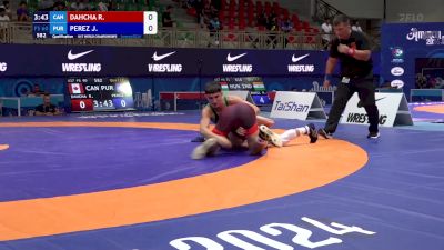 60 kg Qualif. - Ryan Dahcha, Canada vs Jaden Perez, Purto Rico