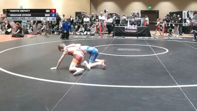 70 lbs 1st Place Match - Kohyn Deputy, Orchard Wrestling Club vs Graham Dyson, Mat Assassins