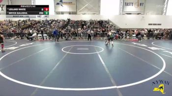 122 lbs Round 1 - Leiland White, Brawler Elite vs Bryce Galusha, Hudson Falls Wrestling Club
