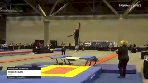 Reese Scoville - Double Mini Trampoline, NSB - 2021 USA Gymnastics Championships