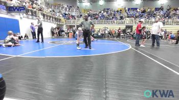 49 lbs Consi Of 8 #2 - Yareth Ramirez, Hutchinson vs Krue Goodin, Cowboy Wrestling Club