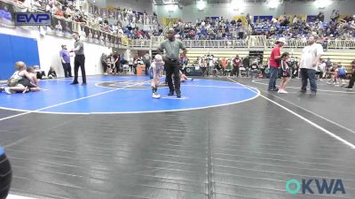 49 lbs Consi Of 8 #2 - Yareth Ramirez, Hutchinson vs Krue Goodin, Cowboy Wrestling Club