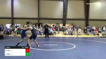 140 lbs 3rd Place - Billy-James Hill, Woodstock Wrestling Club vs John Day, Pope Junior Wrestling