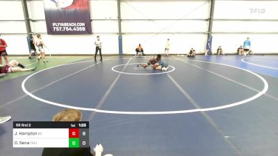 120 lbs Rr Rnd 2 - Jason Hampton, Beast Of The East vs Dominick Sena, Triumph Black