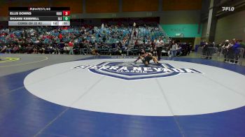 175 lbs Consi Of 32 #2 - Ellis Downs, Roseburg vs Shahim Kimbrell, De La Salle