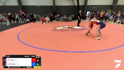 125 lbs Cons. Round 1 - Gavin Frei, Askeo International Mat Club vs Carter Richter, Washington