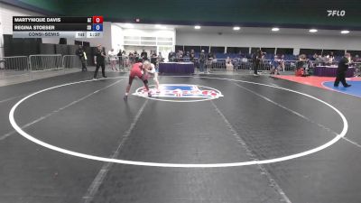 124 lbs Consolation - Martynique Davis, AZ vs Regina Stoeser, SD