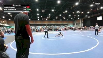 48-53 lbs Round 3 - Kashton Dixon, The Best Wrestler Reno vs Mattis Grosjean, The Best Wrestler Reno