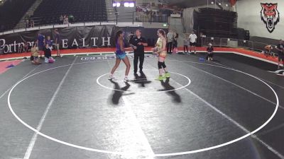 165-166 lbs Champ. Round 3 - Kinsley Prather, Idaho vs Bella Barajas