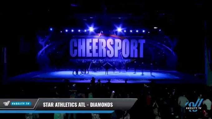 Star Athletics Atl Diamonds 2021 L2 Youth Medium Day 1 2021 Cheersport National 9008