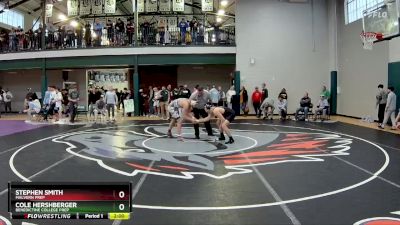 157 lbs Champ. Round 2 - Cole Hershberger, Benedictine College Prep vs Stephen Smith, Malvern Prep