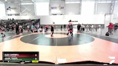 170 lbs Cons. Round 2 - Asher Tinker, Crown City Wrestling Club vs Alex Campbell, Proper-ly Trained