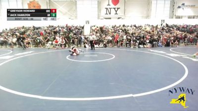 66 lbs Cons. Round 5 - Greyson Howard, Akron Wrestling Club vs Jack Hamilton, Anarchy Wrestling