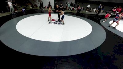 100 lbs Victor Lugo, SDIKWA - San Diego-Imperial Kids Wrestling Association vs Patrick Krajeski, LAWA - Los Angles Wrestling Association