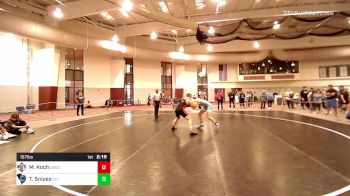 157 lbs Semifinal - Marc Koch, Davidson vs Thomas Snipes, The Citadel