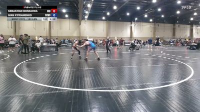 150 lbs 3rd Place - Sebastian Bonachea, Oakleaf High School vs Ivan Kyrianenko, Youth Impact Center Wrestling Club