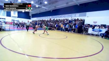 150 lbs Champ. Round 1 - Niko Valenzuela, Fountain Valley vs Miko Duterte, Upland