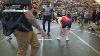 162 lbs Champ. Round 1 - Caleb Hathaway NE5, Salem vs Noah Karns C1, CP Wrestling Academy