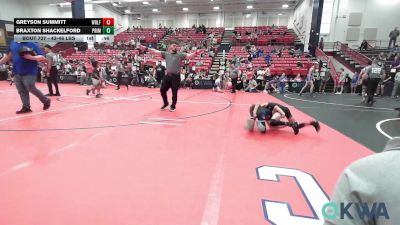 43-46 lbs Final - Greyson Summitt, Wolfpak Wrestling vs Braxton Shackelford, Prime Wrestling