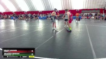 138 lbs Champ Round 1 (16 Team) - Brady Hoover, Xavier 2 vs Braeden Grisham, Oswego East