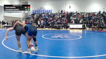 132 lbs 3rd Place Match - Alejandro Edoria, Ocean Springs vs Todd Brewer, Picayune High School