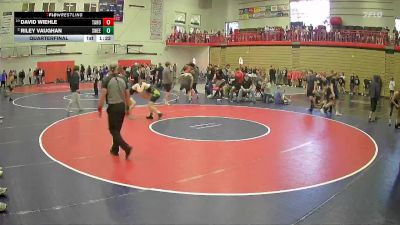 120 lbs Quarterfinal - David Wiehle, Tahoma vs Riley Vaughan, Sweet Home