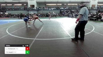 220 lbs Round Of 16 - James Duhancik, Stratford vs Nicholas Augeri, Staples