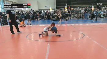 50 lbs Rr Rnd 3 - Liam Son, Warhawks Wrestling Inc. - K3 vs Benjamin Latimer, CT Whale Humpback - K3