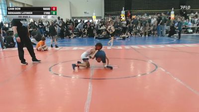 50 lbs Rr Rnd 3 - Liam Son, Warhawks Wrestling Inc. - K3 vs Benjamin Latimer, CT Whale Humpback - K3