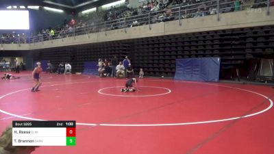 61 lbs Semifinal - Hailey Reese, Elmira vs Tinley Brannon, Danville