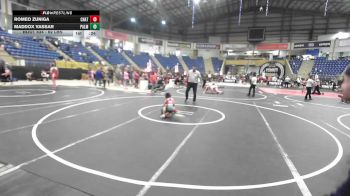 62 lbs 2nd Place - Romeo Zuniga, Chatfield Youth vs Maddox Vassar, Palmer Divide