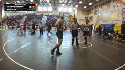 175 Blue Round 4 - Alberto Sarmiento, South Dade vs Jett Baker, George Jenkins