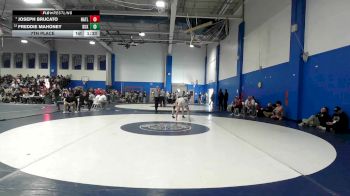 144 lbs 7th Place - Joseph Brucato, North Attleborough vs Freddie Mahoney, Duxbury