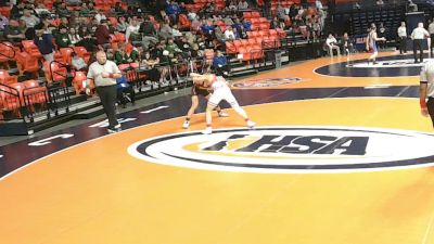 1A 126 lbs Cons. Round 3 - Isaiah Perez, Oregon vs Lelan Nelson, Richmond (R.-Burton)