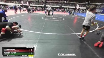 60 lbs Cons. Round 2 - Austen Hurst, Mathews vs Liam Dodson, Smithfield Youth Wrestling