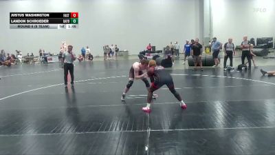 160 lbs Round 6 (8 Team) - Landon Schroeder, Dayton Bandits vs Justus Washington, The Factory