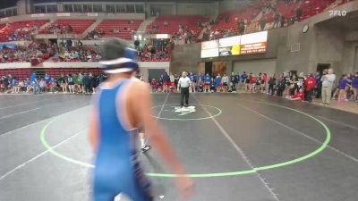 113 lbs Round 4 - 5th And 7th - Isaac Mireles, Dallas Kimball vs Daniel Flores, La Vernia