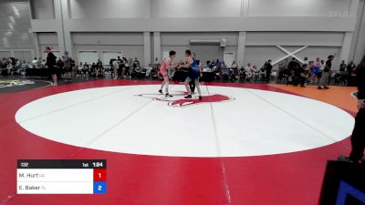 132 lbs Consi Of 16 #1 - Mason Hurt, Ga vs Enrique Baker, Fl