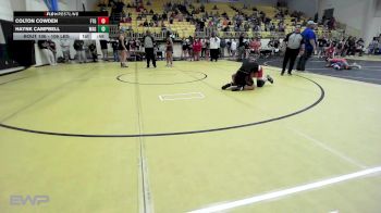 106 lbs Round Of 16 - Colton Cowden, Fort Gibson vs Haynk Campbell, Wagoner