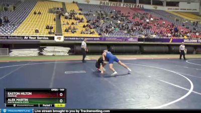 149 lbs Cons. Round 2 - Alek Martin, South Dakota State vs Easton Hilton, Missouri