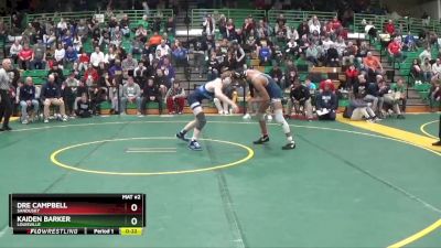 132 lbs Cons. Semi - Dre Campbell, Sandusky vs Kaiden Barker, Louisville