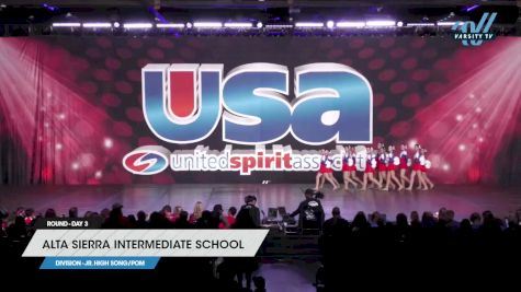 Alta Sierra Intermediate School - Jr. High Song/Pom [2023 Jr. High Song/Pom Day 3] 2023 USA Spirit & Junior Nationals/Collegiate Championships