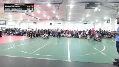 160 lbs 7th Place - Wesley Goodman, Team CHOICES-MS vs Austin Holdsworth, Backyard Barbarians-MS