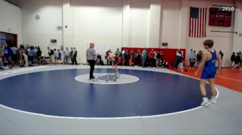 132 lbs Cons. Round 2 - Brady Taylor, Delta High School vs Kal-El Tewell, Quaker Wrestling Club